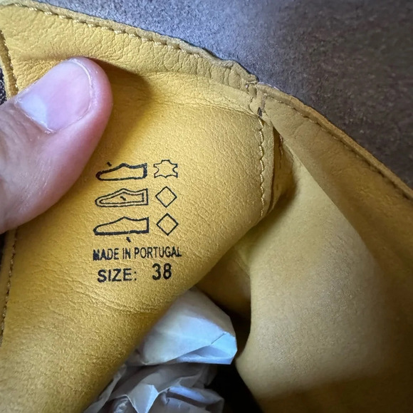 Jafa 489 Cactus Ankle Boots Size 38 Taupe Leather Sundance - Picture 8 of 11